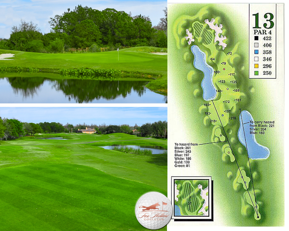 Hole Layout Fox Hollow Golf Club (TPA)